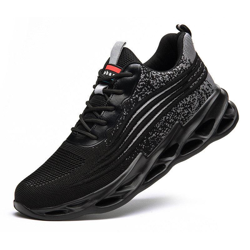 Men Work Safety Shoes Anti-Puncture Working Sneakers Male Indestructible Work Shoes Men Boots Lightweight Men Shoes Safety Boots - melvincucci