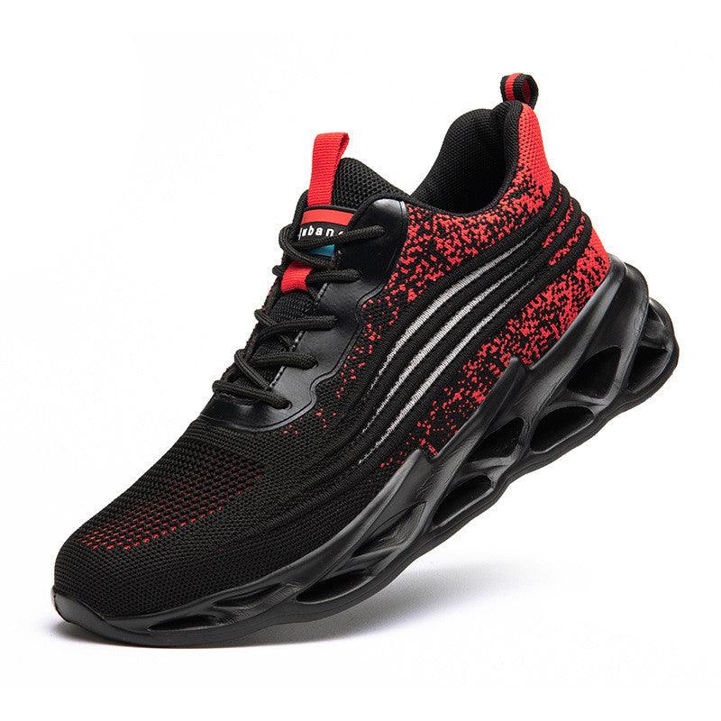 Men Work Safety Shoes Anti-Puncture Working Sneakers Male Indestructible Work Shoes Men Boots Lightweight Men Shoes Safety Boots - melvincucci