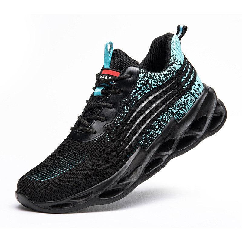 Men Work Safety Shoes Anti-Puncture Working Sneakers Male Indestructible Work Shoes Men Boots Lightweight Men Shoes Safety Boots - melvincucci