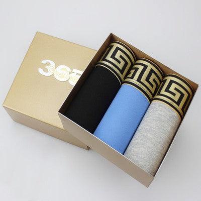 Mens 3Pcs sexy Underwear Boxers Men Shorts Boxer - melvincucci