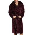 Mens & Ladies Nylon Hooded Bathrobe - melvincucci