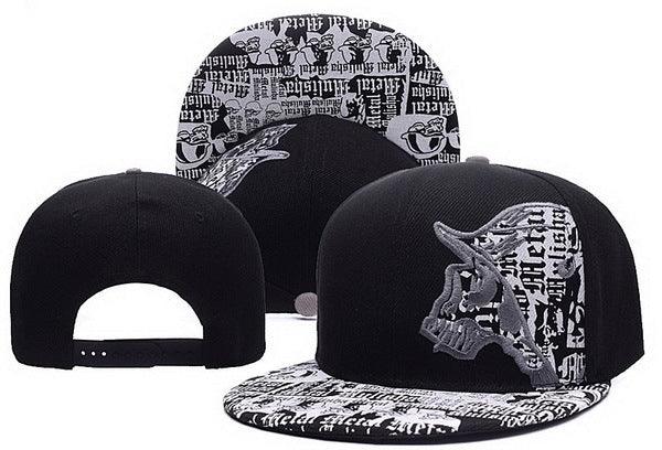 Metal men and women hip-hop hat - melvincucci