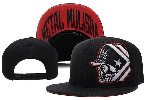 Metal men and women hip-hop hat - melvincucci
