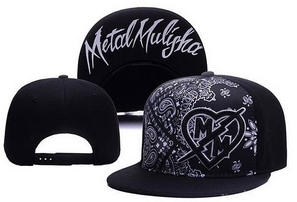 Metal men and women hip-hop hat - melvincucci