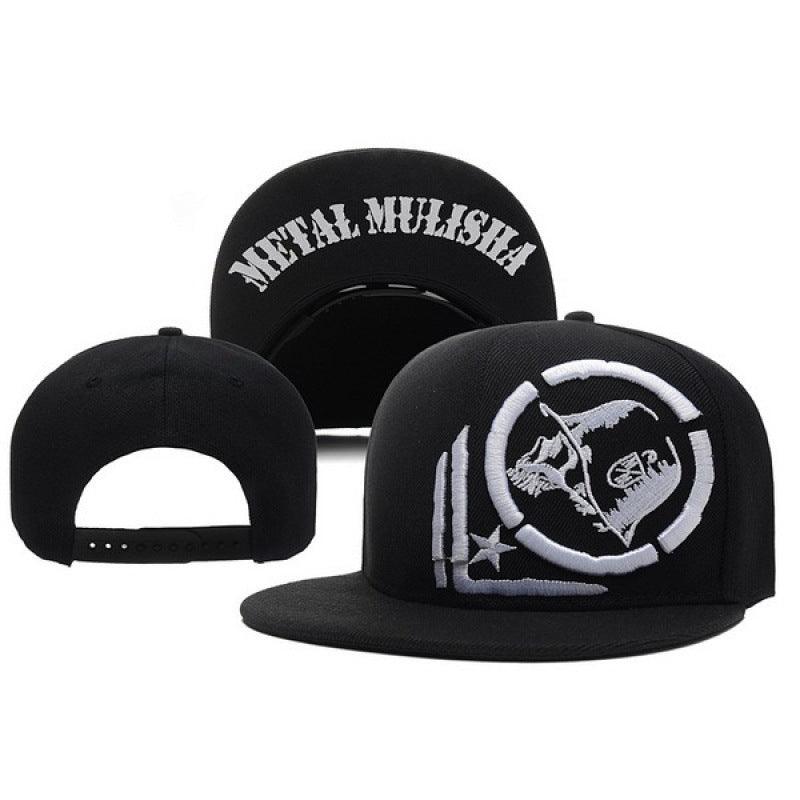 Metal men and women hip-hop hat - melvincucci