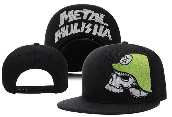 Metal men and women hip-hop hat - melvincucci