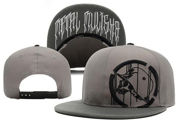Metal men and women hip-hop hat - melvincucci