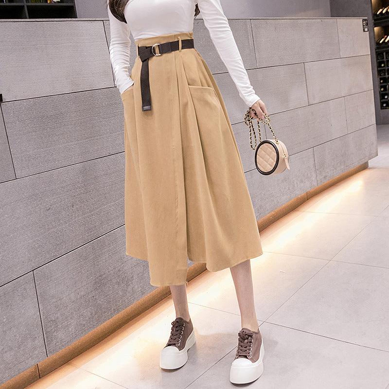 Mid-length Woolen Skirt Women Korean Style - melvincucci