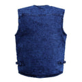 Middle-aged And Elderly Denim Vest Men With Multiple Pockets - melvincucci