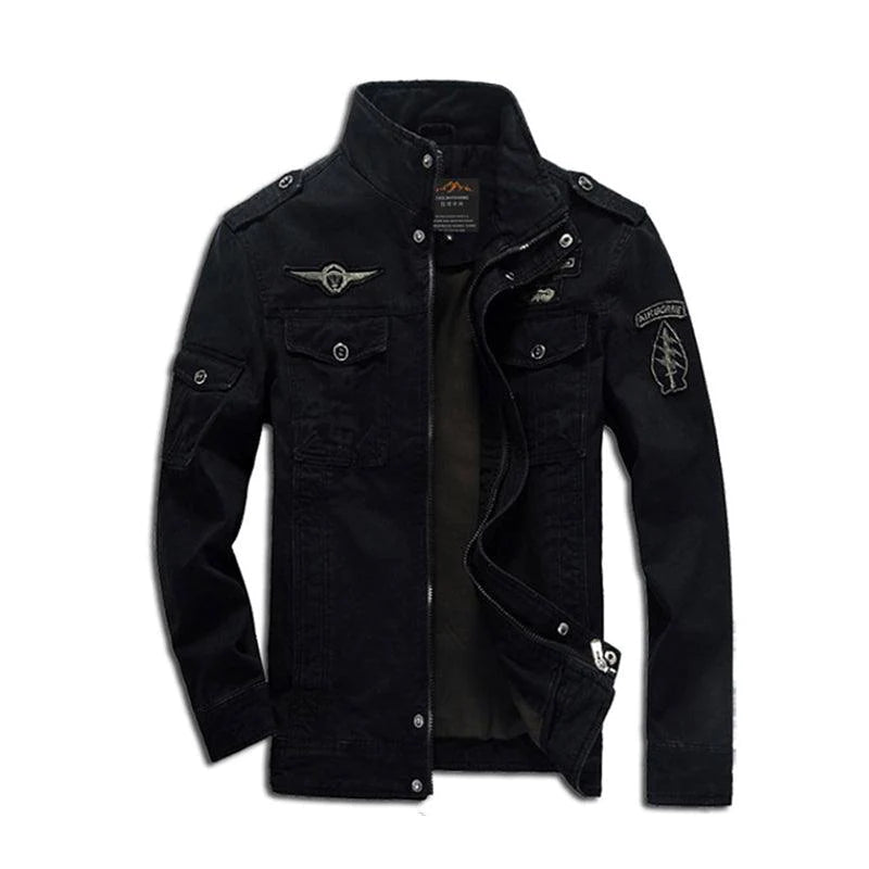 Military Men Jacket Cotton Men Coats Air Force Men Thick Jackets - melvincucci