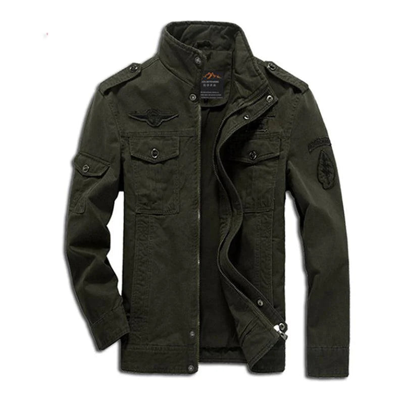 Military Men Jacket Cotton Men Coats Air Force Men Thick Jackets - melvincucci
