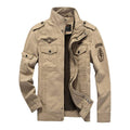 Military Men Jacket Cotton Men Coats Air Force Men Thick Jackets - melvincucci