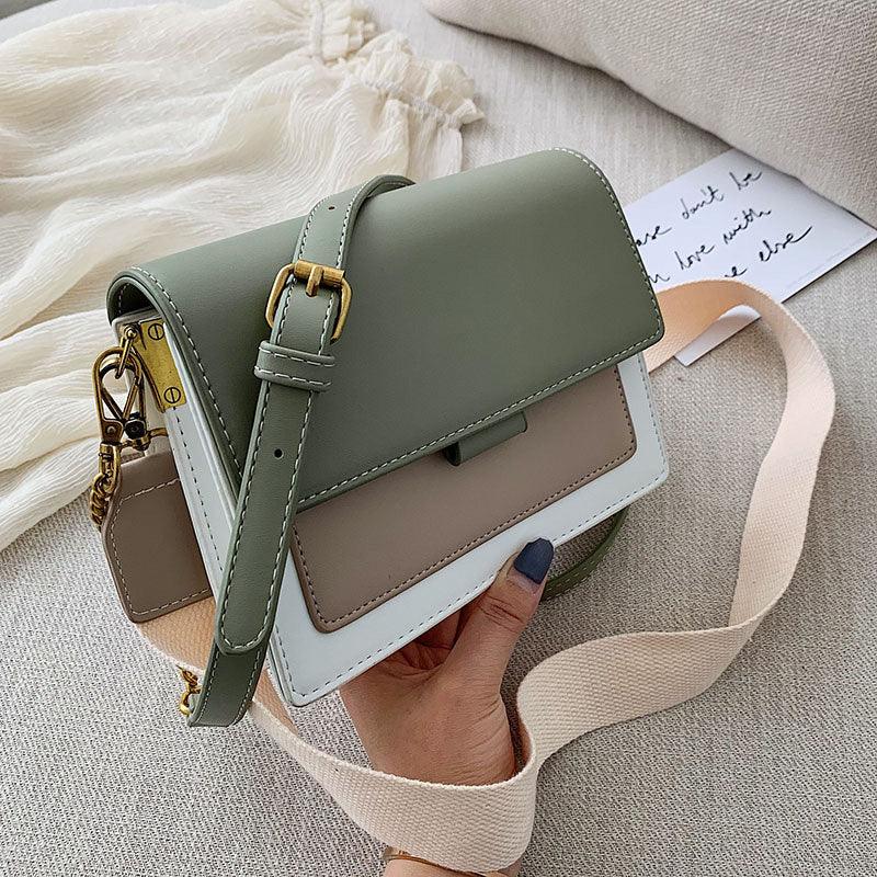 Mini Leather Crossbody Bags For Women 2022 Chain Shoulder Simple Lady Travel Long Belt Purses And Handbags Cross Body - melvincucci