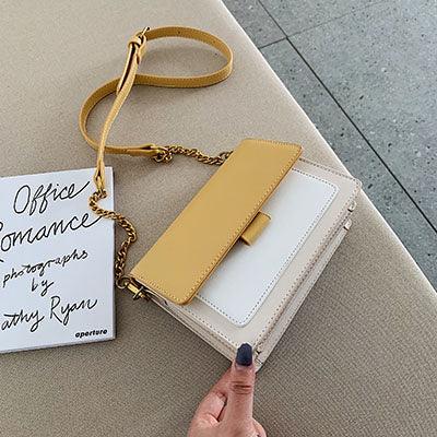 Mini Leather Crossbody Bags For Women 2022 Chain Shoulder Simple Lady Travel Long Belt Purses And Handbags Cross Body - melvincucci
