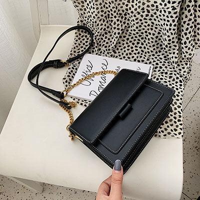 Mini Leather Crossbody Bags For Women 2022 Chain Shoulder Simple Lady Travel Long Belt Purses And Handbags Cross Body - melvincucci