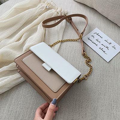 Mini Leather Crossbody Bags For Women 2022 Chain Shoulder Simple Lady Travel Long Belt Purses And Handbags Cross Body - melvincucci