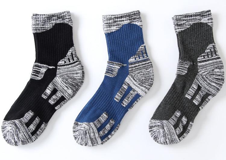 Mountaineering Socks Hiking Sports Socks Men And Women Short Tube Sweat Absorption - melvincucci
