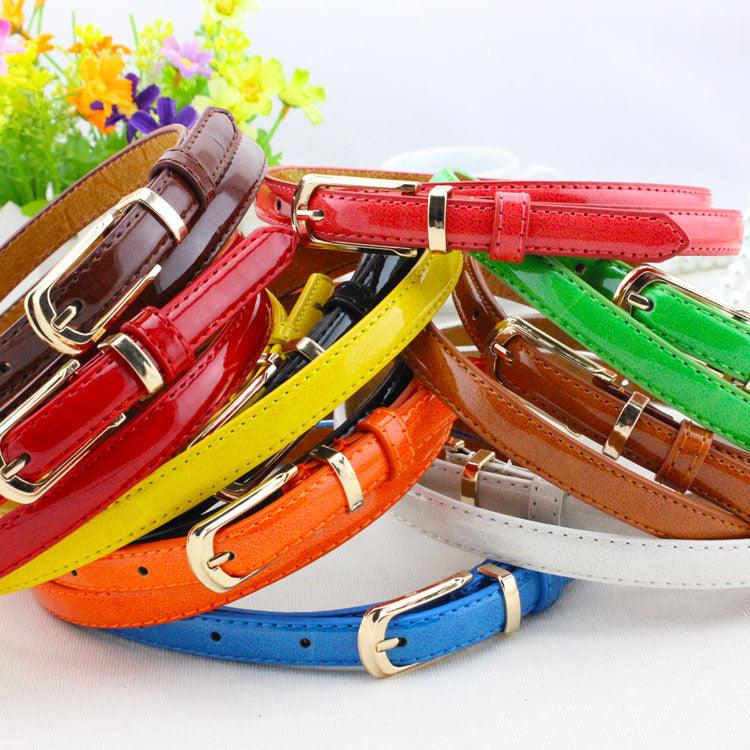 Ms. Taobao explosion special offer micro belts candy pin buckle all-match multicolor optional Korean dress pants female - melvincucci