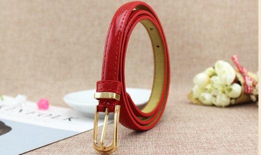 Ms. Taobao explosion special offer micro belts candy pin buckle all-match multicolor optional Korean dress pants female - melvincucci