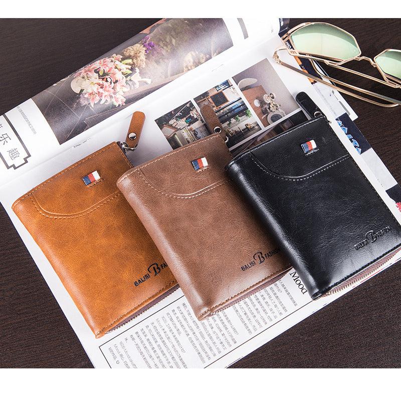 Multi-function And Large Capacity Men PU Wallet - melvincucci