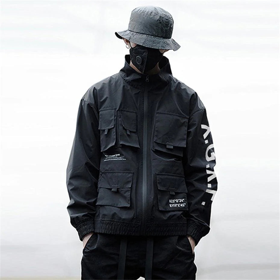 Multi-pocket tactical jacket - melvincucci