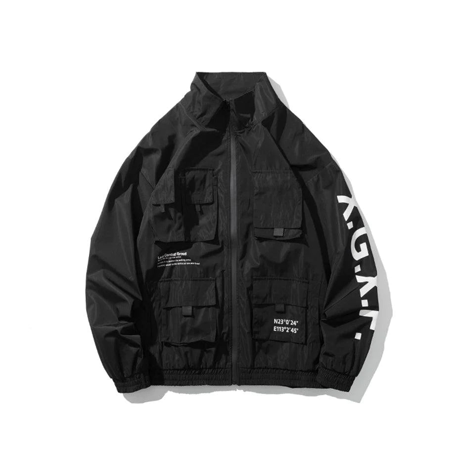 Multi-pocket tactical jacket - melvincucci