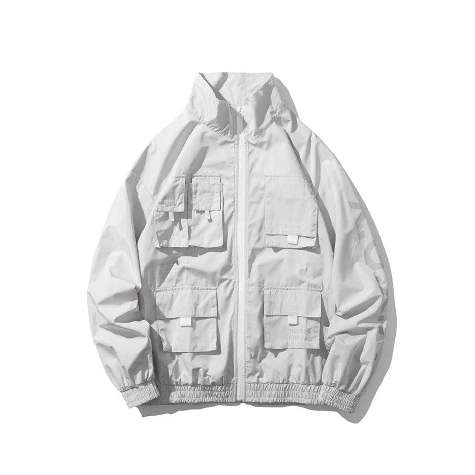 Multi-pocket tactical jacket - melvincucci