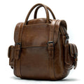 Multifunctional Retro Leather Backpack Women - melvincucci