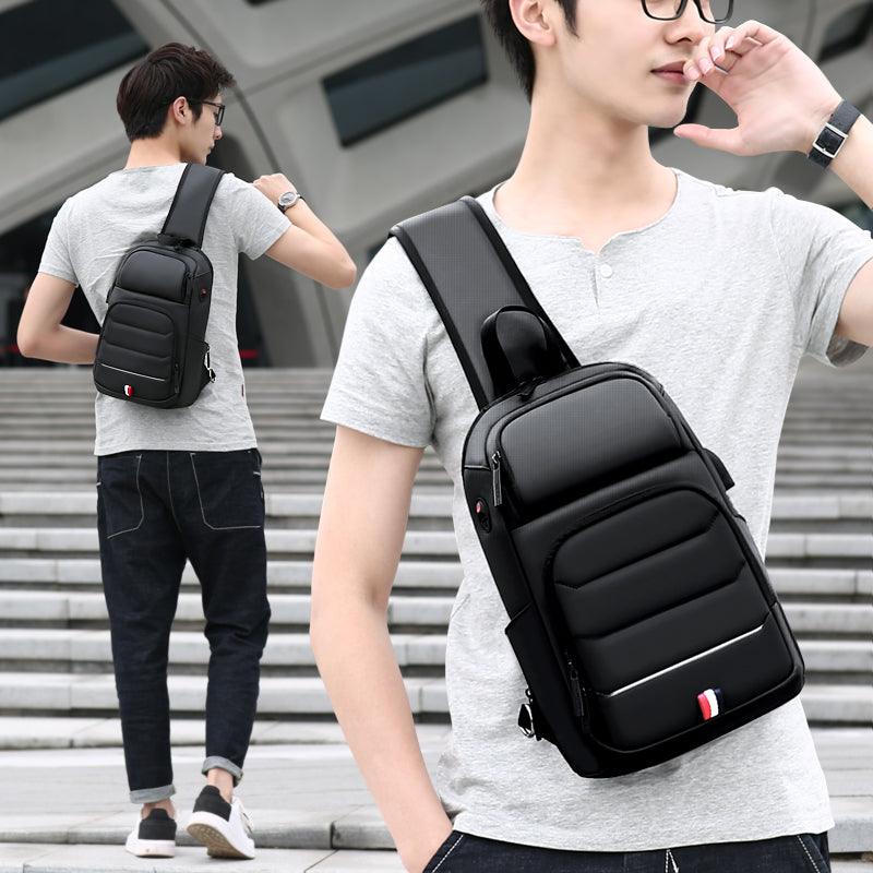 Multifunctional Waterproof Outdoor Leisure Messenger Bag Men - melvincucci