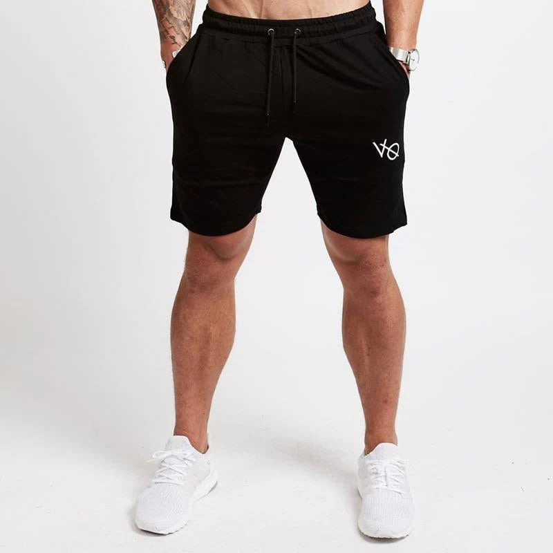 Muscle fitness brother new men shorts running training pants casual five points sweatpants - melvincucci