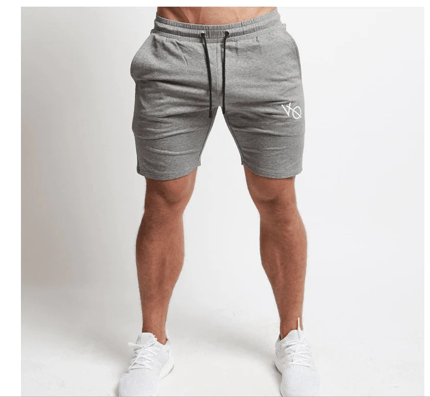 Muscle fitness brother new men shorts running training pants casual five points sweatpants - melvincucci