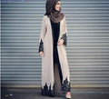 muslim abaya cardigan women lace - melvincucci