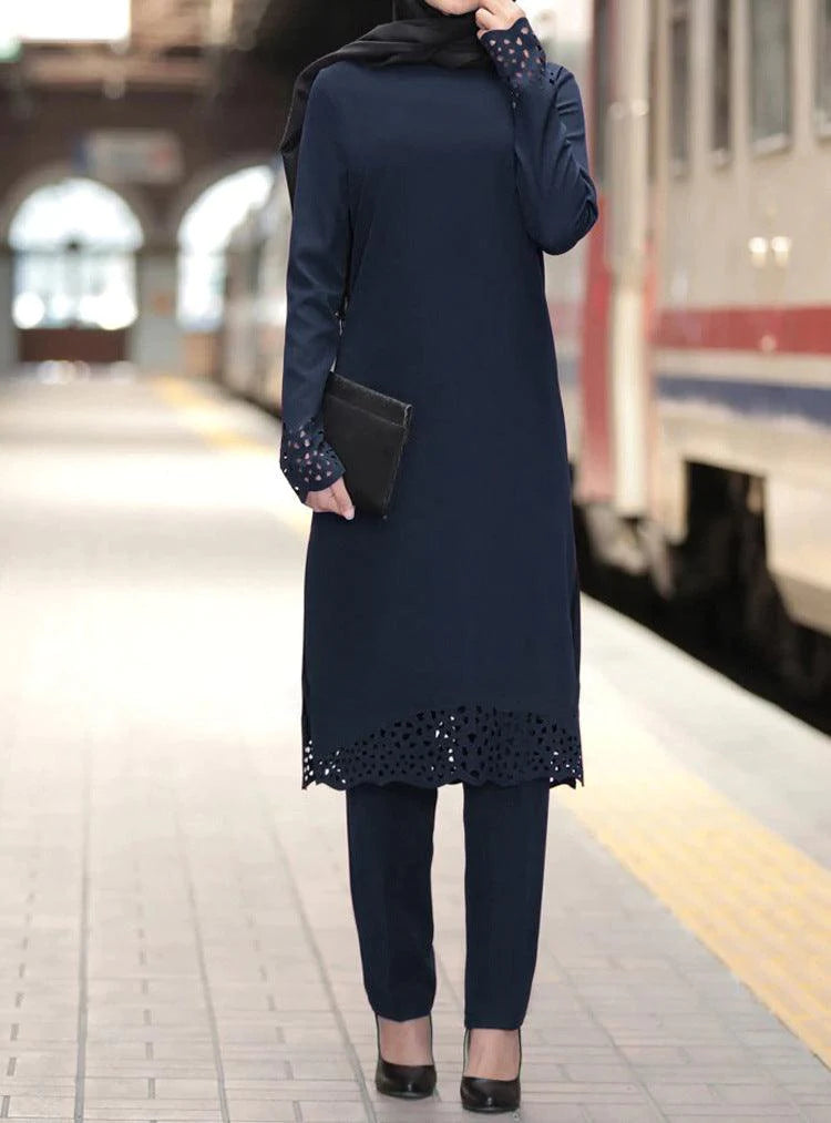 Muslim women's suit abaya two-piece suit - melvincucci