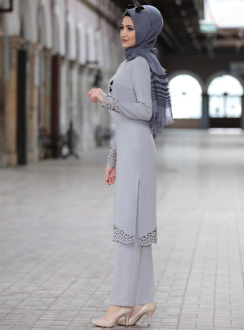 Muslim women's suit abaya two-piece suit - melvincucci