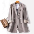 Net red small suit jacket women - melvincucci