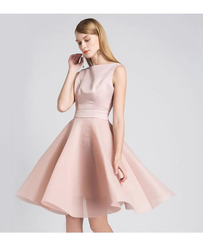 Net Yarn Dress A-line Umbrella Skirt High Waist Tutu Skirt Mini Dress - melvincucci