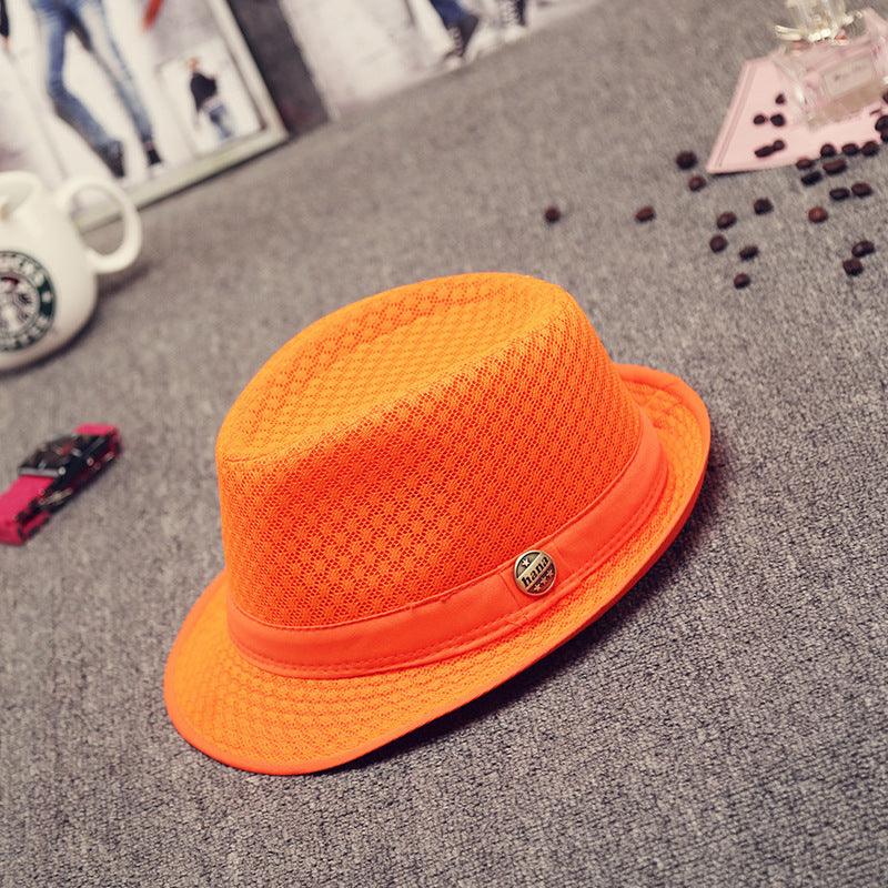 Net yarn sandal hat sunscreen men hat - melvincucci