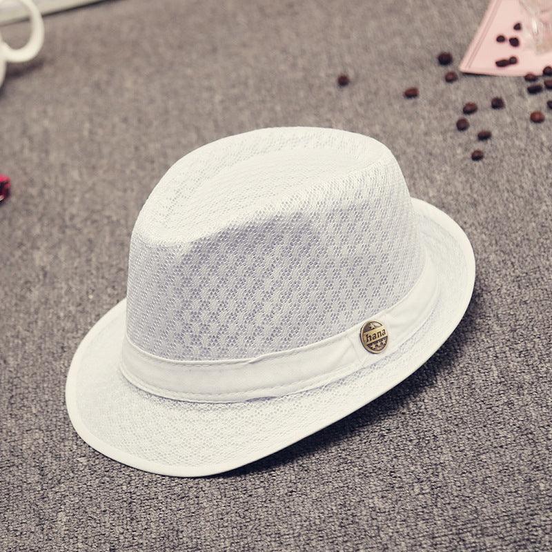 Net yarn sandal hat sunscreen men hat - melvincucci