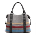 New Bags for women canvas bag casual luxury handbags women bags designer Boston Bags Ladies Weekend Handbags Large Shopping - melvincucci