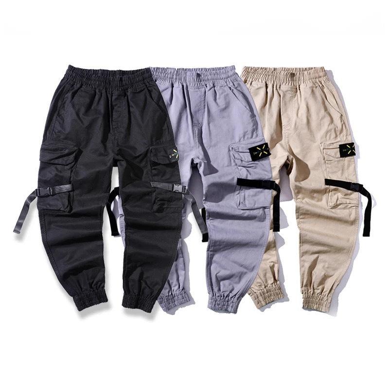 New Casual Pants Men Cotton Cargo Pants - melvincucci