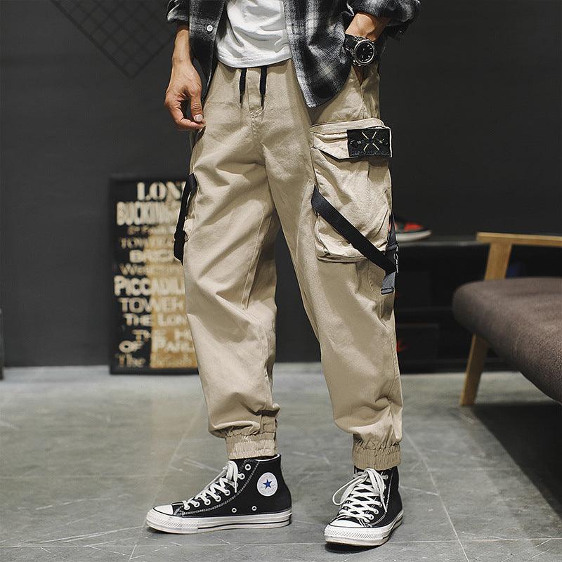 New Casual Pants Men Cotton Cargo Pants - melvincucci