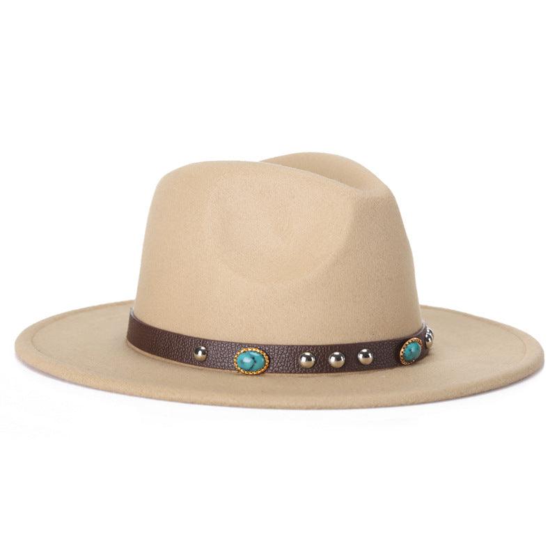 New Fashion Woolen Top Hat Jazz Hat For Men - melvincucci