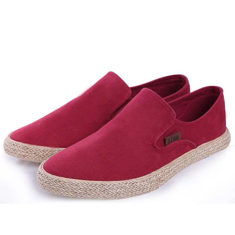 New Hemp Rope Canvas Shoes Straw Shoes Men - melvincucci