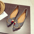 New Ladies Flat Shoes Casual Shoes Woman Comfortable Pointed Toe Flat Shoes Spring Autumn Brand Women Shoe zapatos de mujer - melvincucci