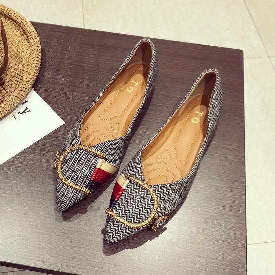 New Ladies Flat Shoes Casual Shoes Woman Comfortable Pointed Toe Flat Shoes Spring Autumn Brand Women Shoe zapatos de mujer - melvincucci