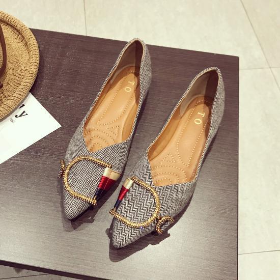 New Ladies Flat Shoes Casual Shoes Woman Comfortable Pointed Toe Flat Shoes Spring Autumn Brand Women Shoe zapatos de mujer - melvincucci