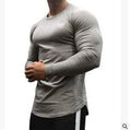 New Long Sleeve T Shirt Sport Men Gym Shirt Quick Dry Gym Fitness Training Running T Shirt Men Workout T-Shirt Bodybuilding Tops - melvincucci