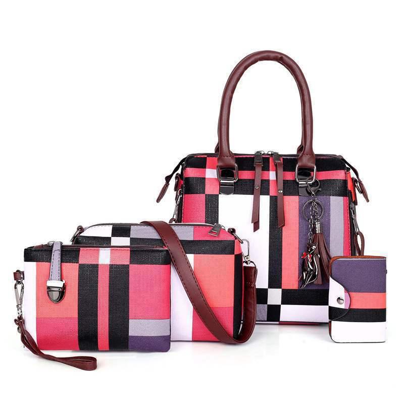 New Luxury Handbags Plaid Women Bags Designer - melvincucci