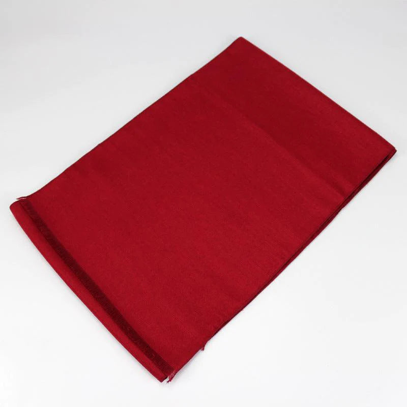 New men's scarf Korean American tide wintersilk brushed silk scarf color warm scarf for men - melvincucci