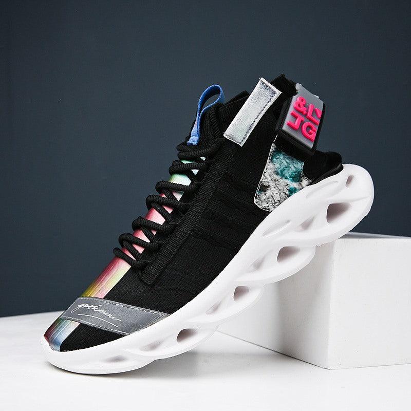 New mesh men casual shoes men shoes light comfortable breathable walking sneakers - melvincucci
